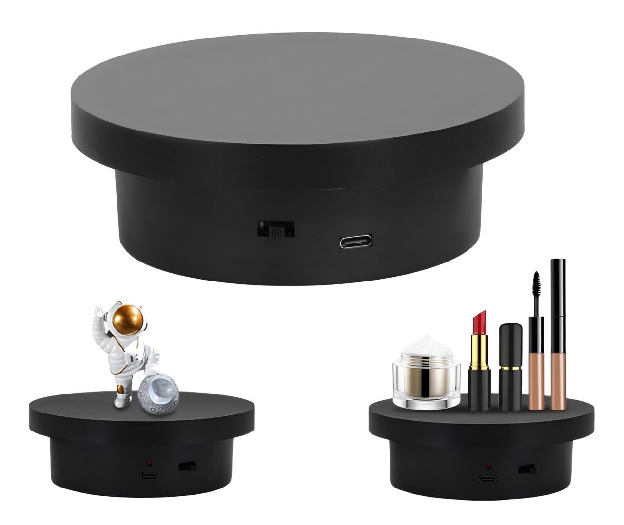 Turn Table For Cake Frosting, 360 Degree Rotating Display Stand, Turntable For Cake. Multi-Functional Turntable For Photography,
